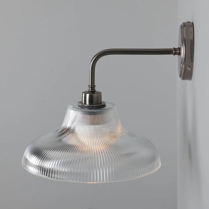 Mono Bathroom Vintage Railway Glass Wall Light IP65