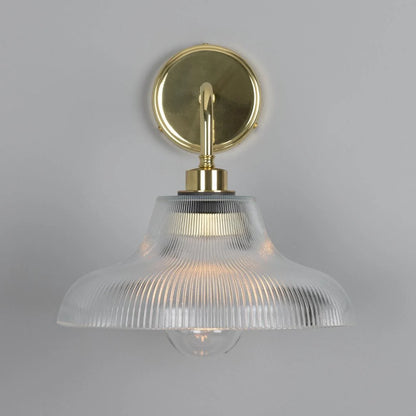 Mono Bathroom Vintage Railway Glass Wall Light IP65