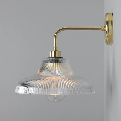 Mono Bathroom Vintage Railway Glass Wall Light IP65