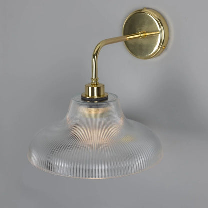 Mono Bathroom Vintage Railway Glass Wall Light IP65