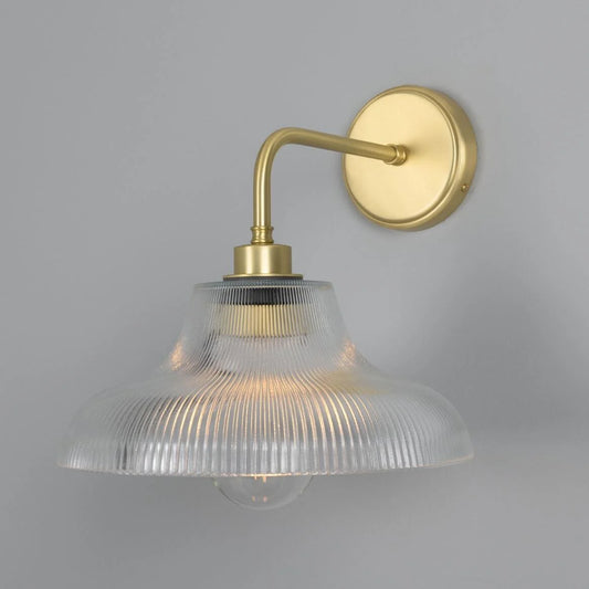 Mono Bathroom Vintage Railway Glass Wall Light IP65