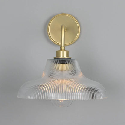 Mono Bathroom Vintage Railway Glass Wall Light IP65