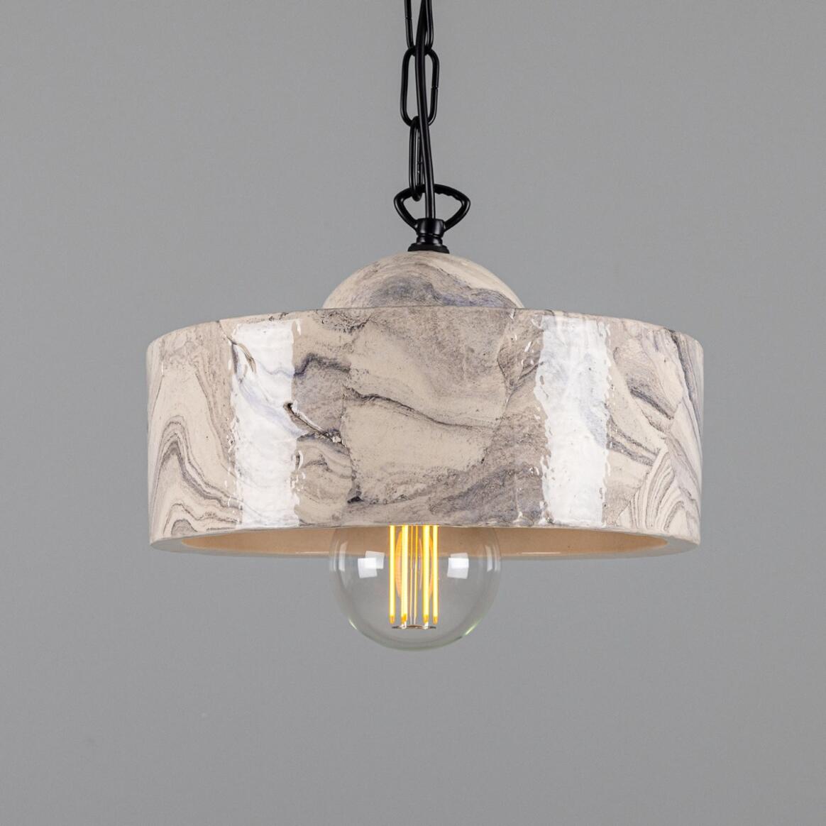 Seville Ceramic Mid-Century Modern Pendant Light