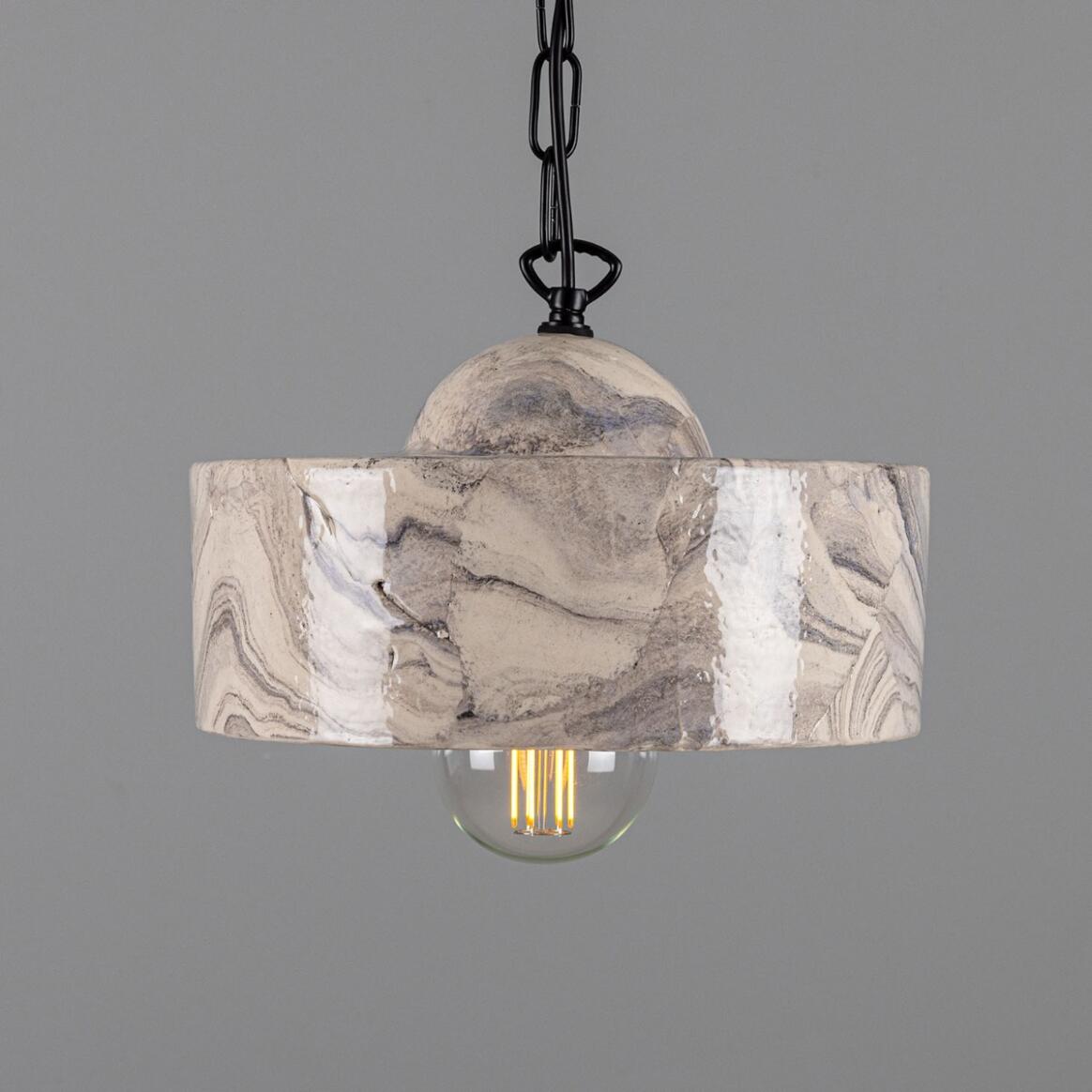 Seville Ceramic Mid-Century Modern Pendant Light