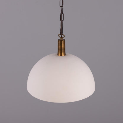 Kauri Organic Ceramic Dome Pendant Light