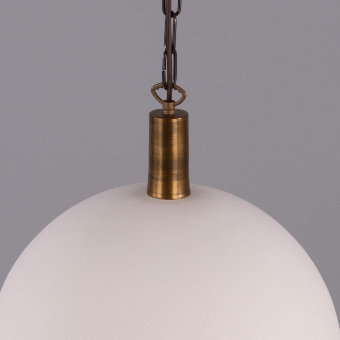 Kauri Organic Ceramic Dome Pendant Light