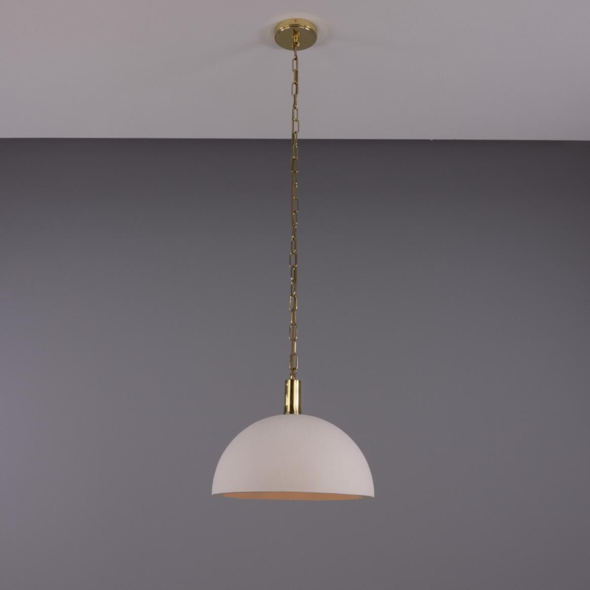 Kauri Organic Ceramic Dome Pendant Light
