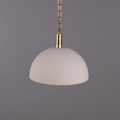 Kauri Organic Ceramic Dome Pendant Light