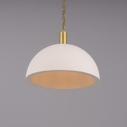 Kauri Organic Ceramic Dome Pendant Light