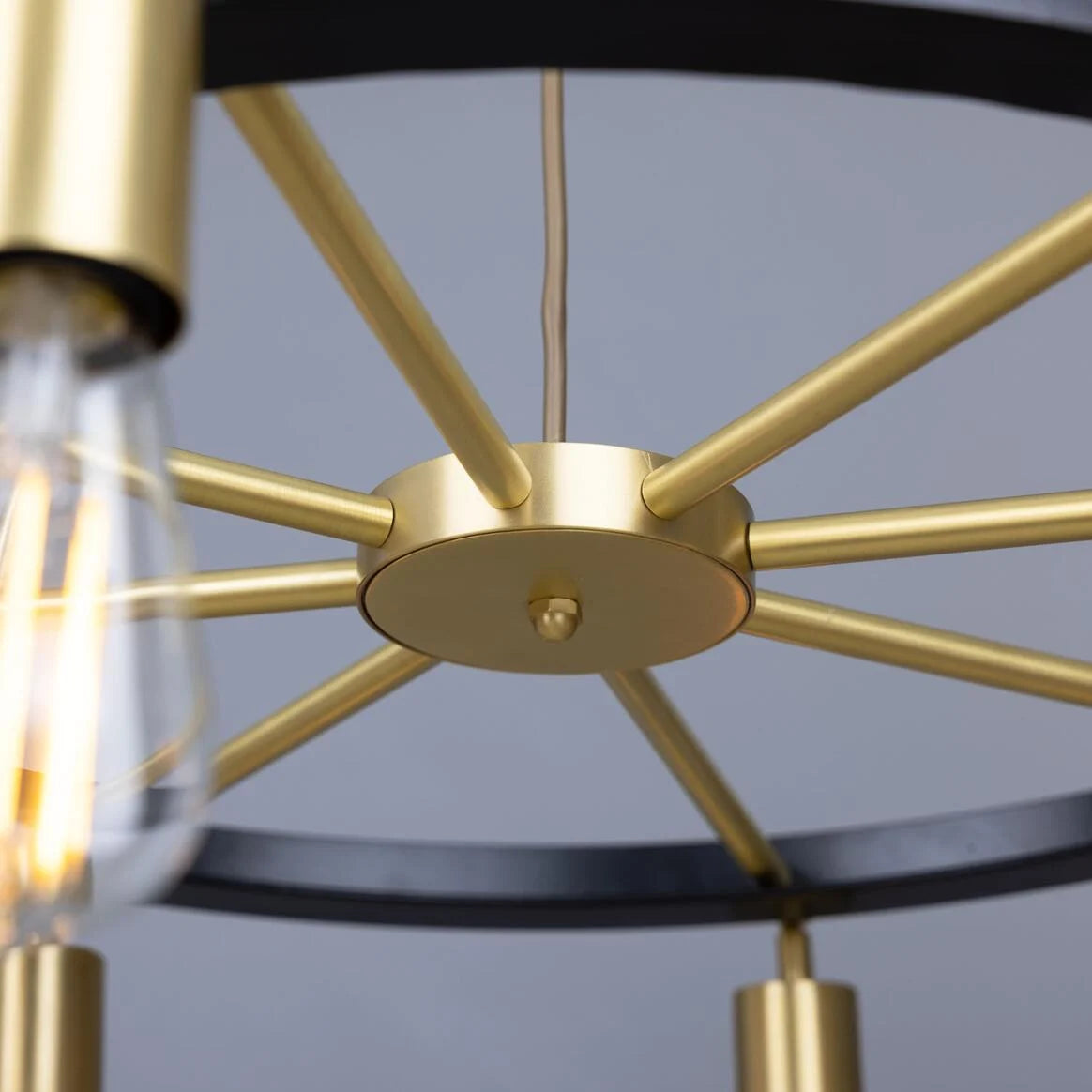 Duleek Modern Ring Chandelier, Eight Light