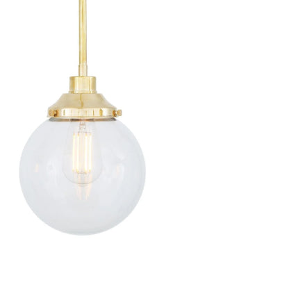 Rome Mid-Century Globe Chandelier, Eight-Light