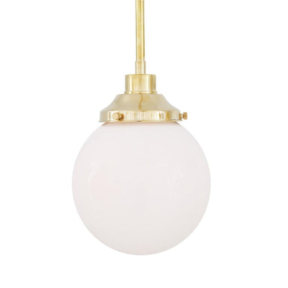 Rome Mid-Century Globe Chandelier, Eight-Light