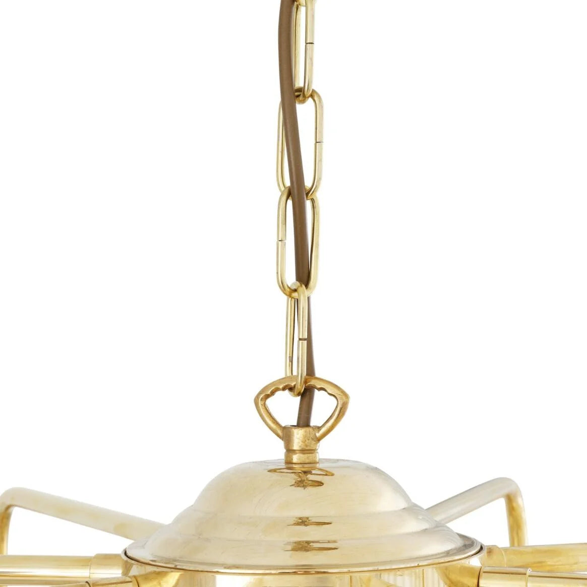 Rome Mid-Century Globe Chandelier, Eight-Light