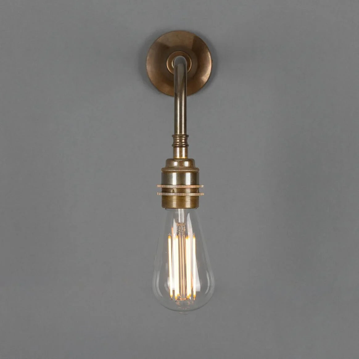 Lome Vintage Bare Bulb Wall Light