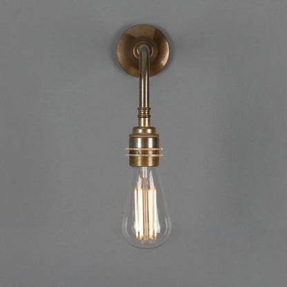 Lome Vintage Bare Bulb Wall Light