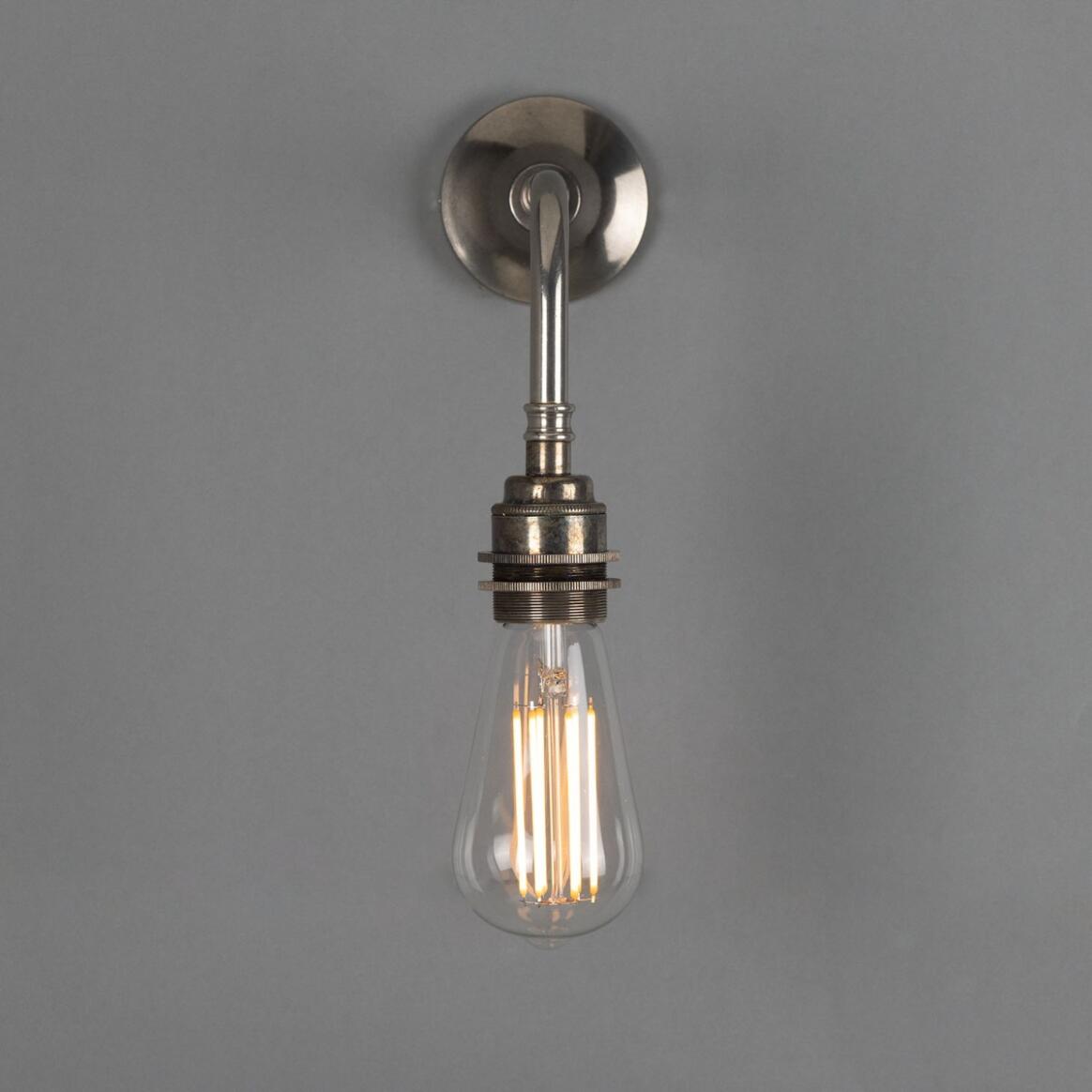 Lome Vintage Bare Bulb Wall Light