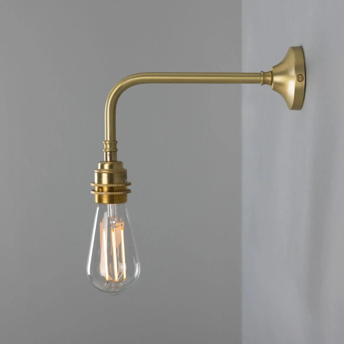 Lome Vintage Bare Bulb Wall Light