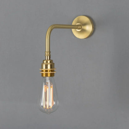 Lome Vintage Bare Bulb Wall Light