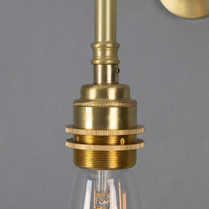 Lome Vintage Bare Bulb Wall Light