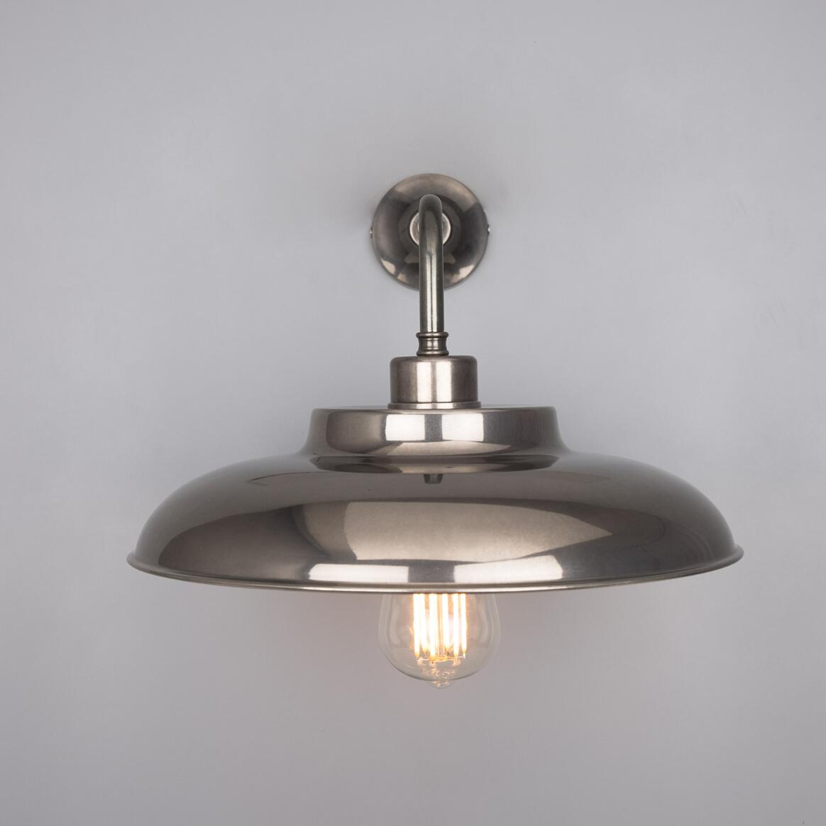 Telal Industrial Brass Factory Wall Light