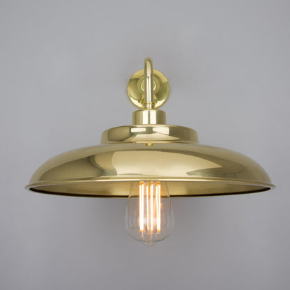 Telal Industrial Brass Factory Wall Light