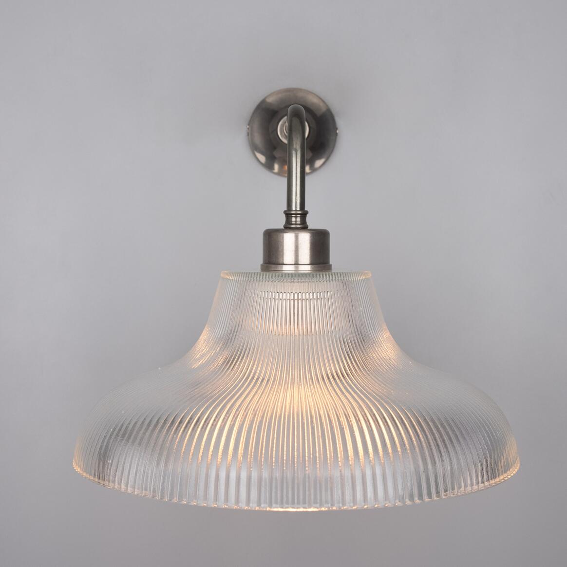 Mono Vintage Railway Glass Wall Light