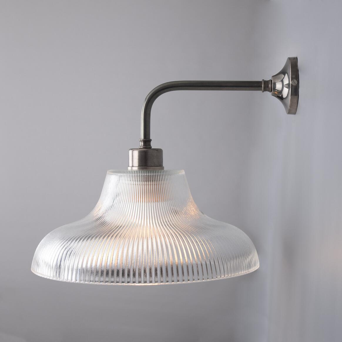 Mono Vintage Railway Glass Wall Light