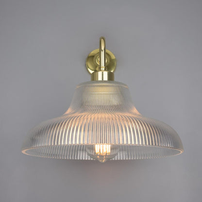 Mono Vintage Railway Glass Wall Light