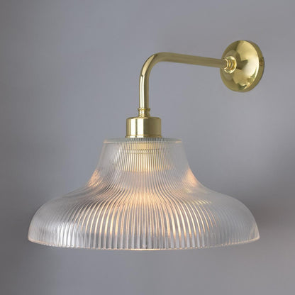 Mono Vintage Railway Glass Wall Light