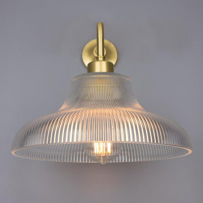 Mono Vintage Railway Glass Wall Light