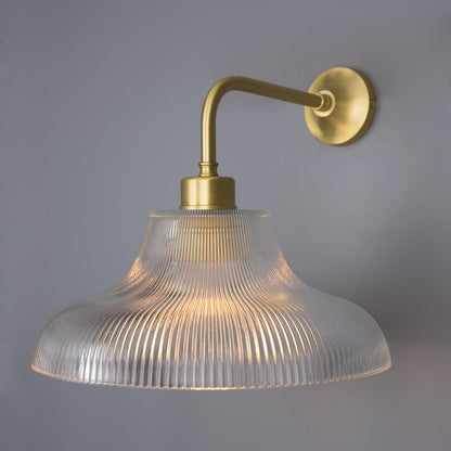 Mono Vintage Railway Glass Wall Light