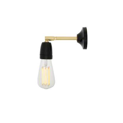 Cabra Swivel Wall Light with Ceramic Lamp Holder