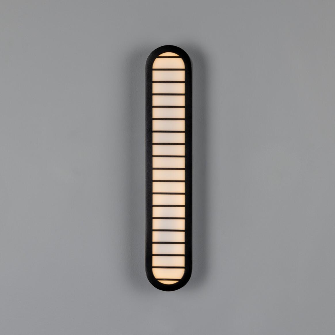 Durban LED Vertical Grille Wall Light 40cm IP20
