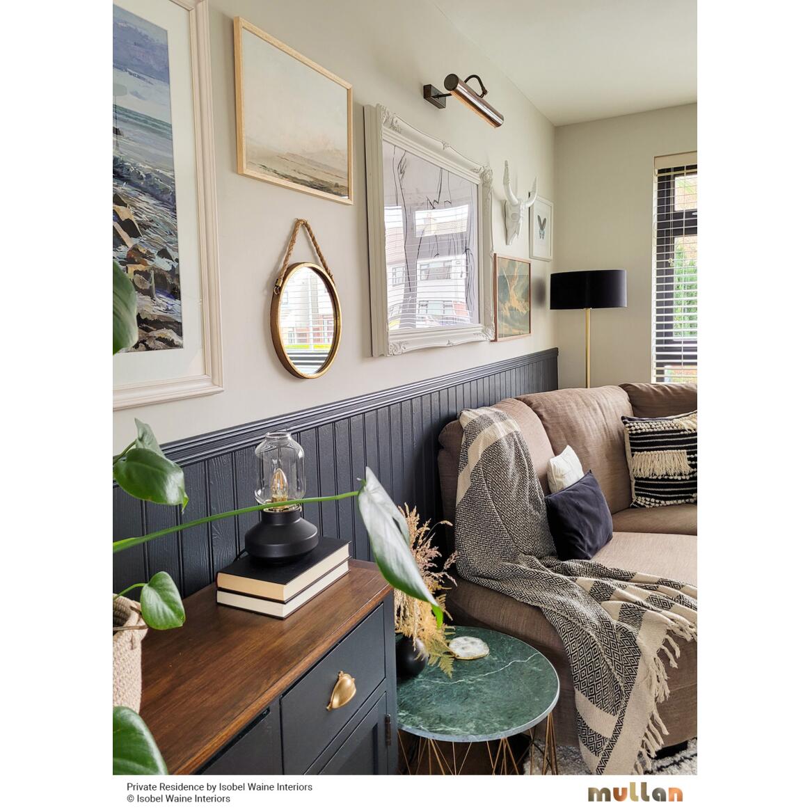 Dublin Brass Picture Light