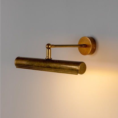Galle Fixed-Arm Solid Brass Picture Light 35.5cm IP65
