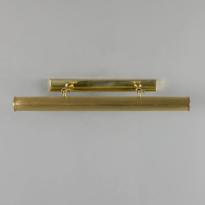 Cambridge Adjustable Reeded Brass Picture Light IP20